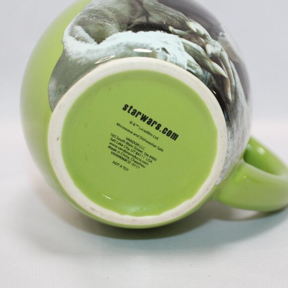 Green Yoda Starwars "May the Force be with You" 20oz Mug - Picture 6 of 13